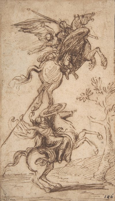 The Sorcerer Atlante Abducting Pinabello